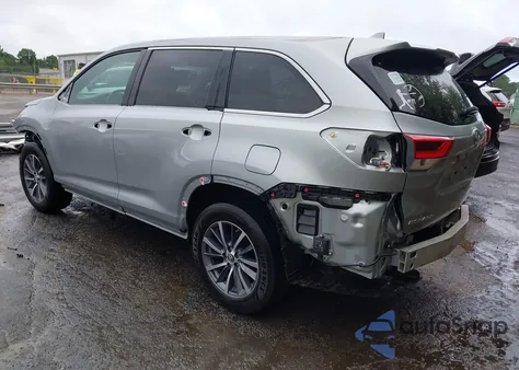 2018 Toyota Highlander Xle from USA, damaged, VIN 5TDKZRFH5JS542967